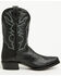 Image #2 - Dan Post Men's Exotic Python Western Boots - Square Toe, Black, hi-res