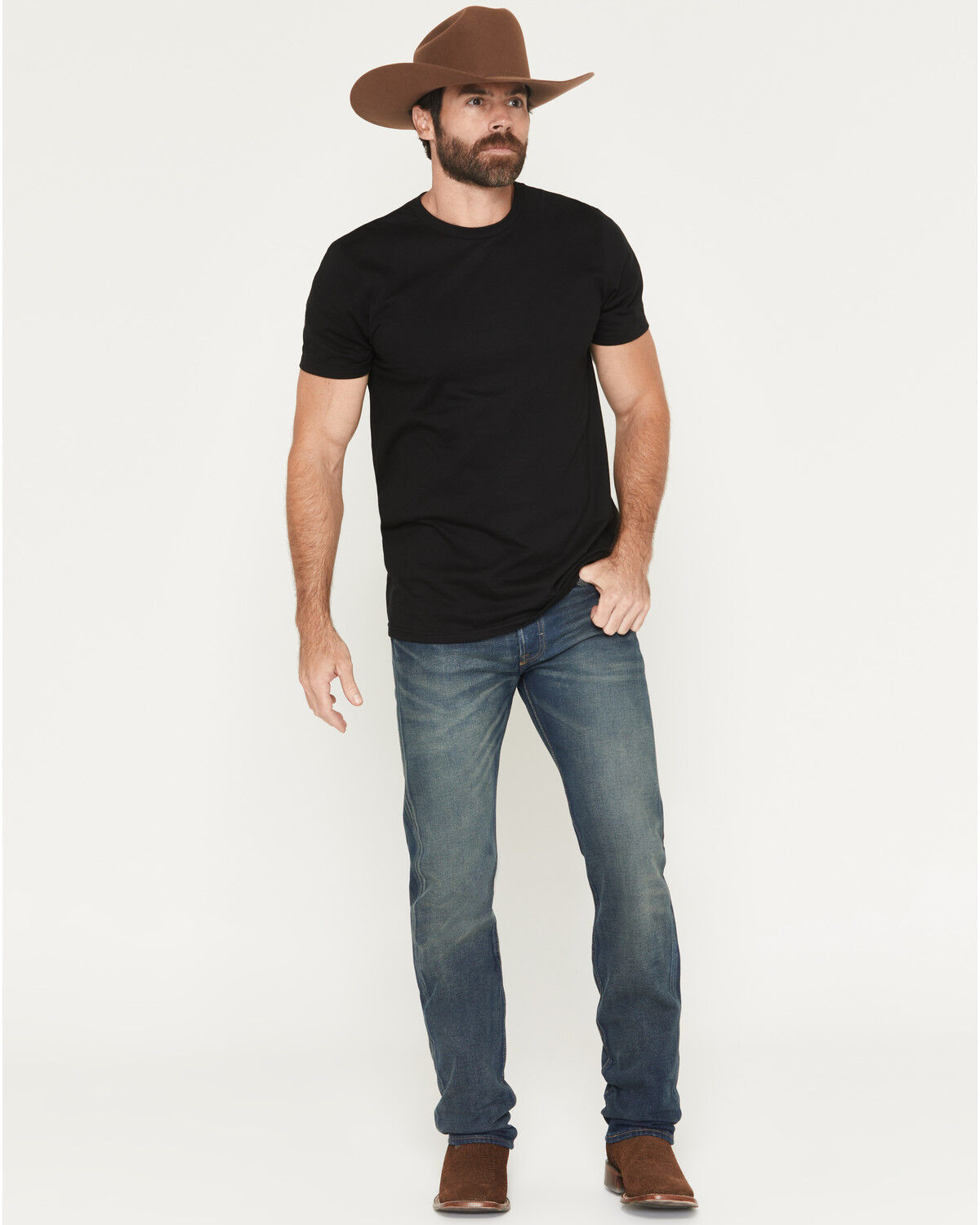 Levi's Men's 501&reg; Original Fit Straight Denim Jeans, Dark Wash, hi-res