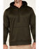 Image #2 - Lucky Brand Workwear Men's Fleece Hooded Sweatshirt, Olive, hi-res