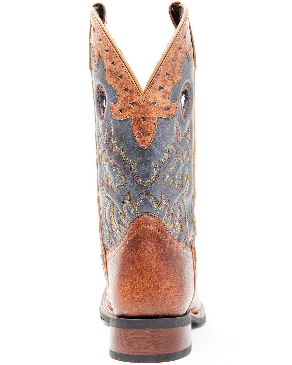 Image #5 - Laredo Men's Top Performance Western Boots - Broad Square Toe, Tan, hi-res