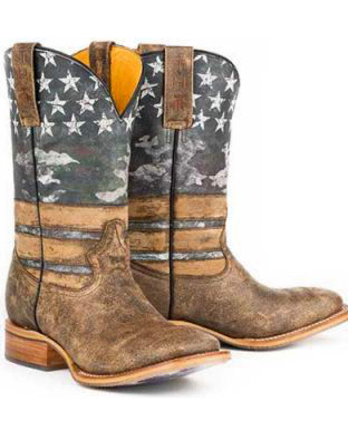 Tin Haul Men's Freedom Western Boots, Brown, hi-res