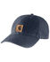 Image #1 - Carhartt Men's Odessa Ball Cap, Navy, hi-res