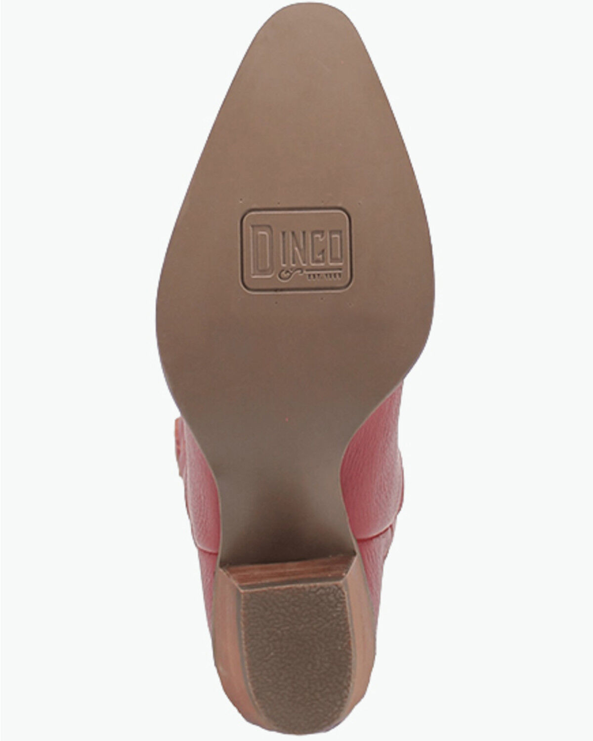 Image #7 - Dingo Women's High Cotton Tall Western Boots - Round Toe, Red, hi-res