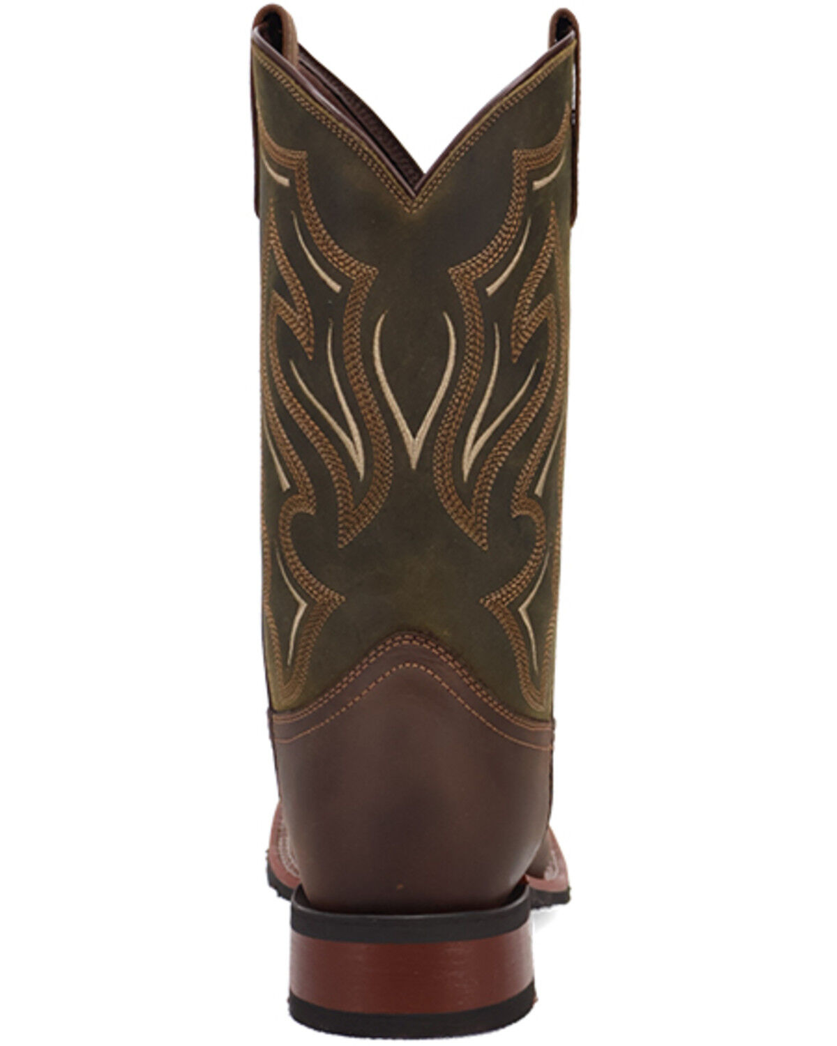 Image #4 - Laredo Men's Trailblazer Performance Western Boots - Broad Square Toe, Brown, hi-res