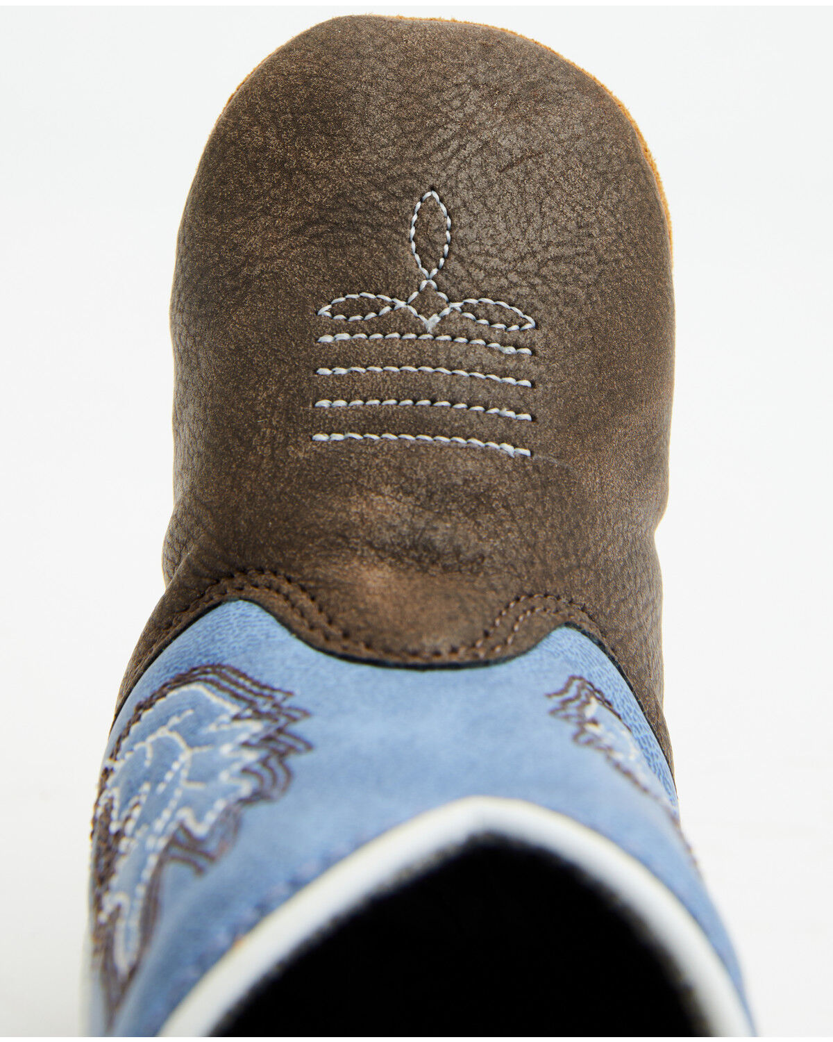 Image #7 - Boot Barn Infant Kid's Carter Poppets - Round Toe, Blue, hi-res