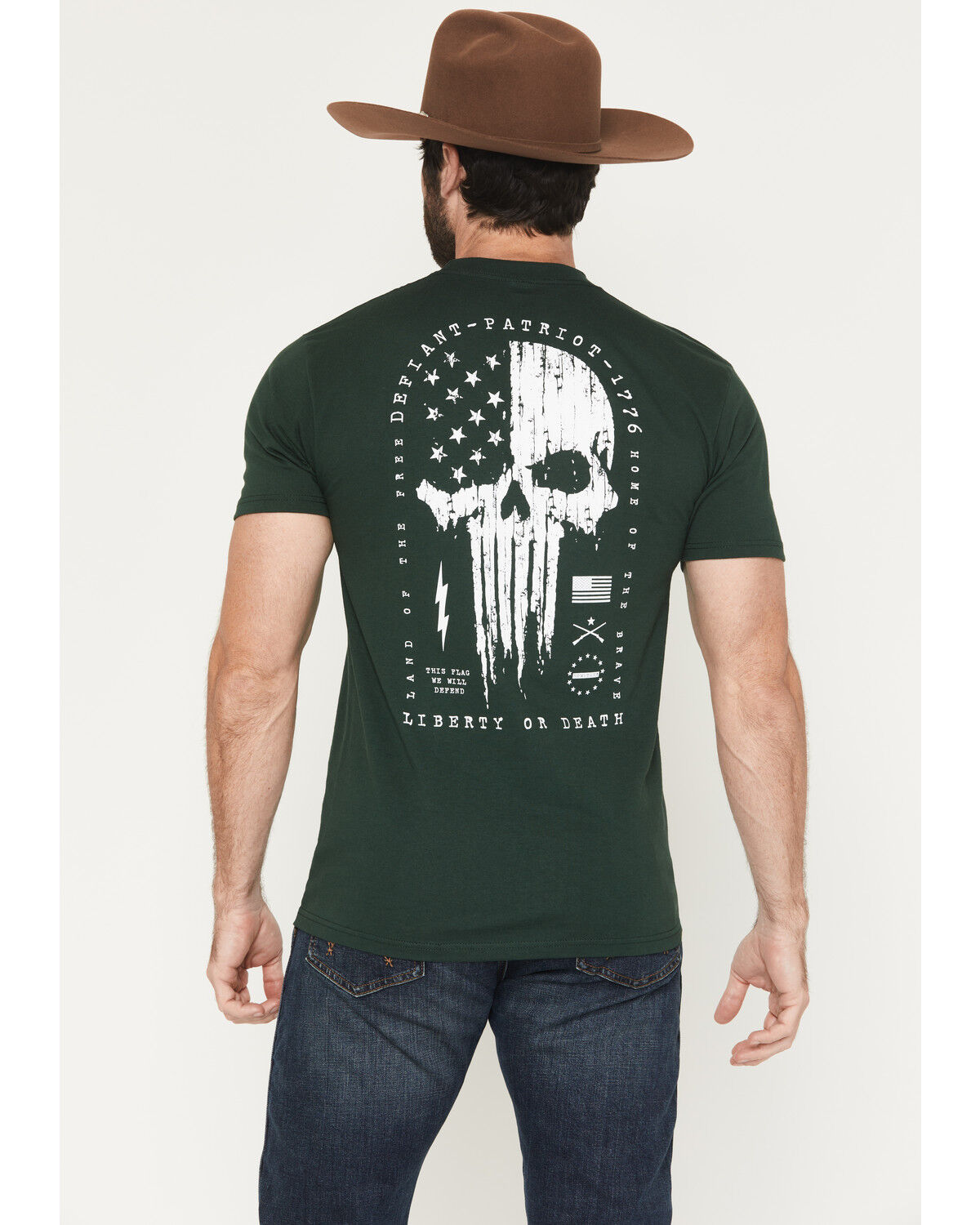 Howitzer Men's Defiant 76 Short Sleeve Graphic T-Shirt, Green, hi-res