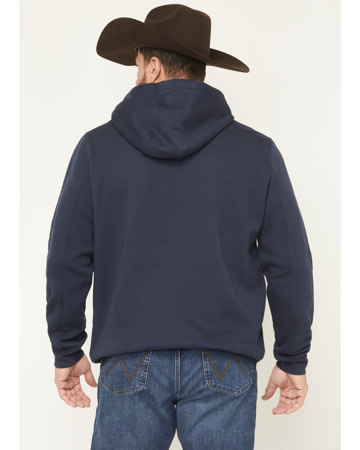 Image #4 - RANK 45&reg; Men's Border Striped Print Hooded Sweatshirt, Multi, hi-res