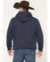 Image #4 - RANK 45&reg; Men's Border Striped Print Hooded Sweatshirt, Multi, hi-res