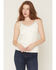 Image #1 - Idyllwind Women's Weona Studded Faux Suede Cami, Ivory, hi-res