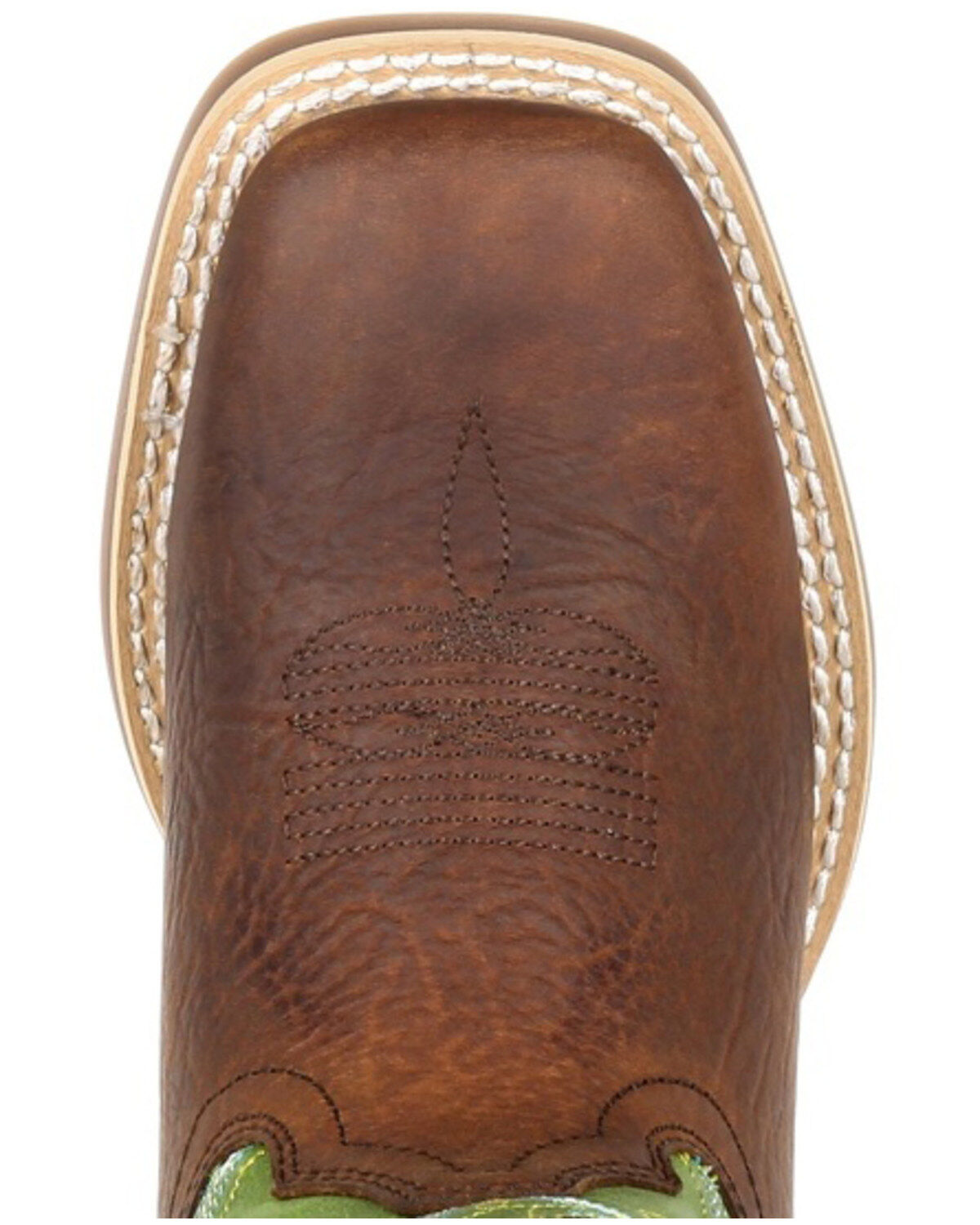 Image #6 - Durango Boys' Lil Rebel Pro Lime Western Boots - Square Toe, , hi-res
