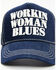 Image #2 - Idyllwind Women's Workin Woman Blues Ball Cap, Blue, hi-res