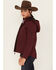 Image #2 - RANK 45&reg; Women's Ultimate Legacy Quilted Jacket, Dark Red, hi-res