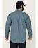 Image #4 - Ariat Men's FR Appalachia Geo Print Long Sleeve Button-Down Stretch Work Shirt, Blue, hi-res