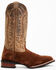 Image #2 - Laredo Men's Rigid Roughout Performance Western Boots - Broad Square Toe , Rust Copper, hi-res