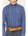 Image #3 - Cinch Boys' Printed Long Sleeve Button-Down Western Shirt, Royal Blue, hi-res