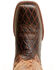 Image #6 - Laredo Men's Western Boots - Broad Square Toe , Brown, hi-res