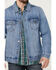 Image #3 - Moonshine Spirit&reg; Men's Button-Down Unlined Denim Trucker Jacket, Medium Wash, hi-res