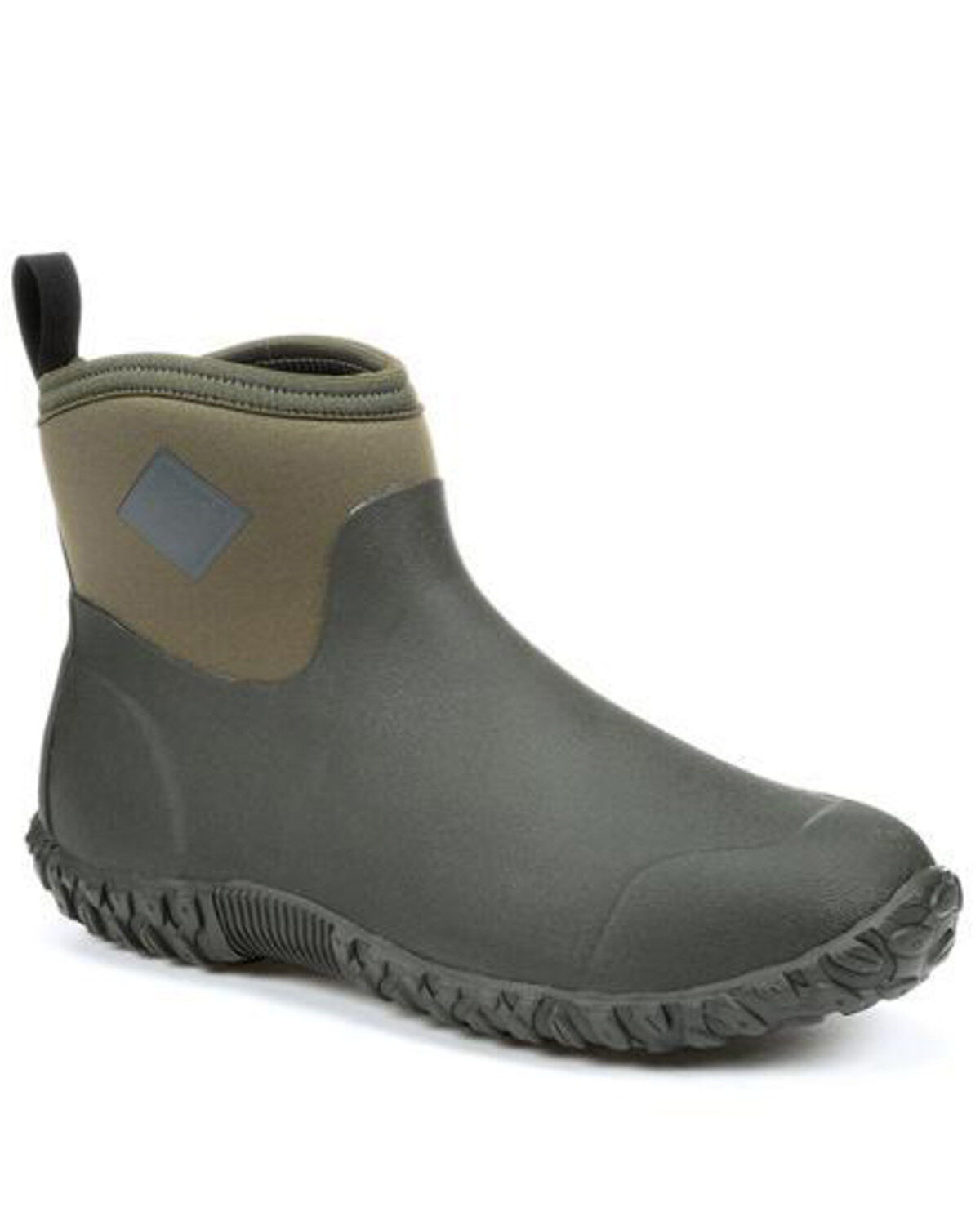 Muck Boots Men's Muckster II Ankle Rubber Boots - Round Toe, Moss Green, hi-res