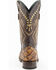 Image #4 - Ferrini Men's Bronco Pirarucu Print Western Boots - Broad Square Toe, Brown, hi-res