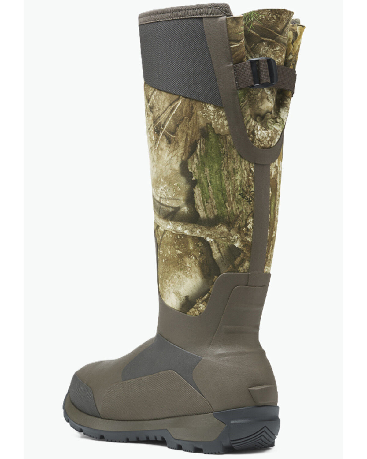 Image #2 - LaCrosse Men's Alphaburly Aero 17 Realtree APX 2000G Rubber Work Boots - Round Toe, Brown, hi-res