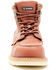 Image #4 - Hawx Men's USA Moc Wedge Value Work Boots - Steel Toe, Dark Brown, hi-res