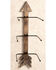 Image #1 - BB Ranch® Arrow Wood And Metal Hat Rack, Brown, hi-res