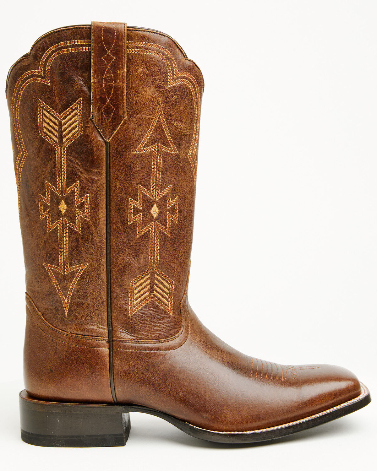 Image #2 - Cody James Men's Peacemaker Western Boots - Broad Square Toe, Brown, hi-res