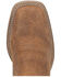 Image #6 - Laredo Men's Chet Roughout Performance Western Boots - Broad Square Toe, Brown, hi-res