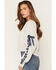 Image #3 - Originality Women's Ribbon Sleeve Sweater, Grey, hi-res