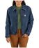 Image #1 - Carhartt Women's Detroit Loose Fit Denim Jacket , Medium Blue, hi-res