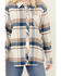 Image #3 - Idyllwind Women's Catherine Lightweight Long Sleeve Pearl Snap Flannel Boyfriend Shirt, Dark Blue, hi-res