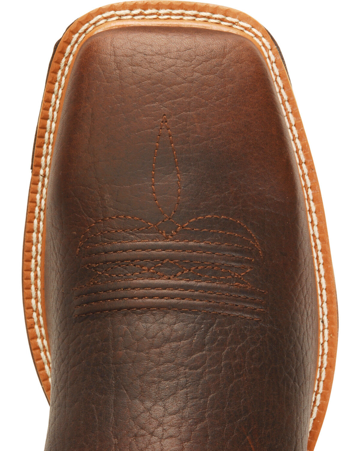 Image #6 - Twisted X Men's Square Steel Toe Lite Weight Work Boots, Cognac, hi-res