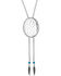 Image #2 - Montana Silversmiths Women's Cross Bolo Necklace, Silver, hi-res