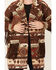 Image #3 - Shyanne Women's Tribal Tapestry Fringe Coat , Medium Brown, hi-res