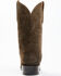 Image #5 - Moonshine Spirit Men's Gordon Roughout Western Boots - Square Toe, Grey, hi-res