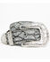 Image #1 - Shyanne Women's Diamond Glam Rhinestone Belt, Silver, hi-res