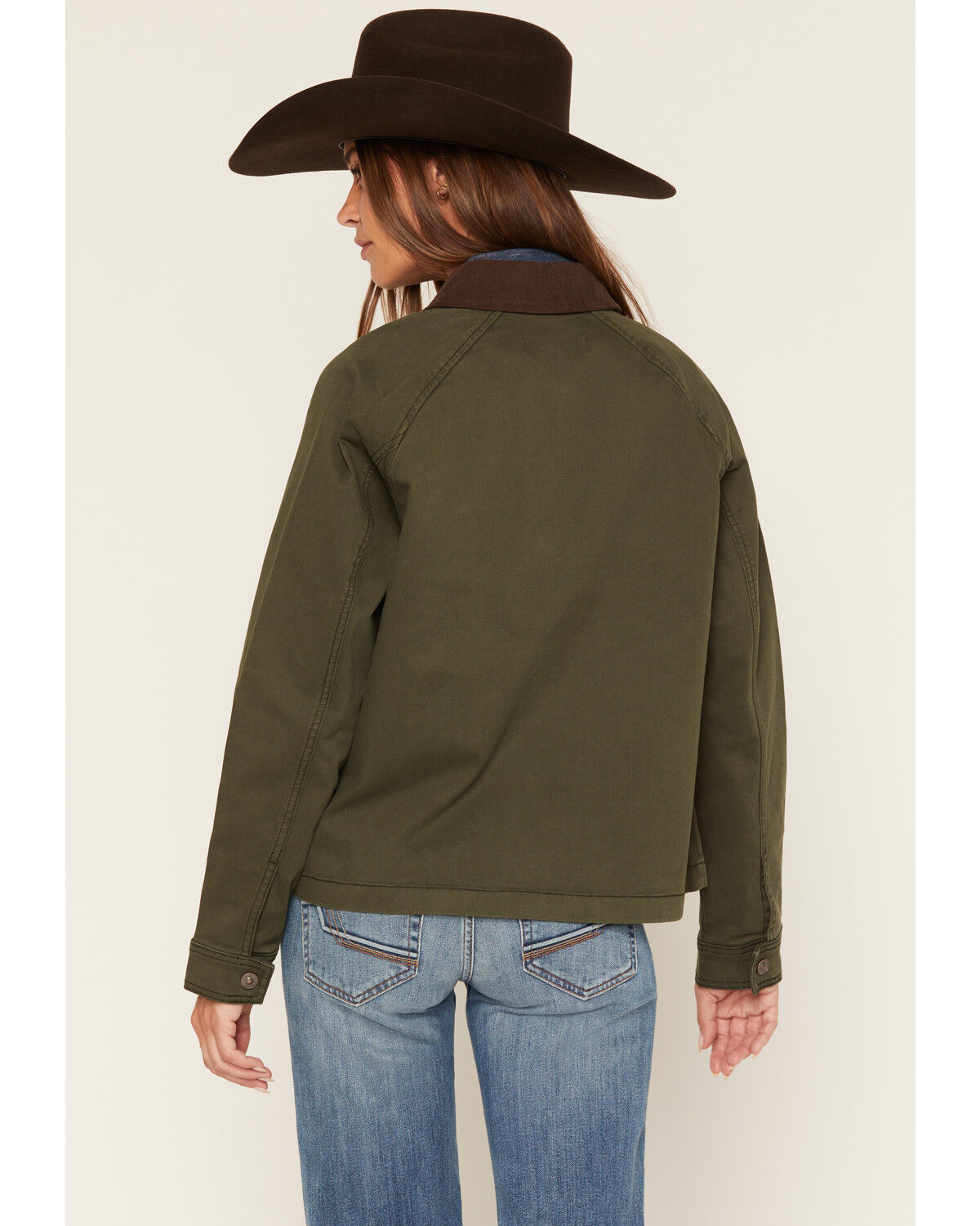 Image #4 - Shyanne Women's Forest Barn Jacket, Green, hi-res