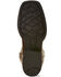 Image #5 - Ariat Girls' VentTEK Quickdraw Serape Western Boots - Broad Square Toe, Brown, hi-res