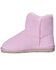 Image #2 - Cloud Nine Girls' Sheepskin Pom Pom Boots - Round Toe , Pink, hi-res