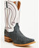 Image #1 - Dan Post Men's Exotic Python Belly Western Boots - Snip Toe, Blue, hi-res