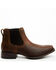 Image #2 - Ariat Men's Booker Ultra Chelsea Boots - Square Toe, Brown, hi-res