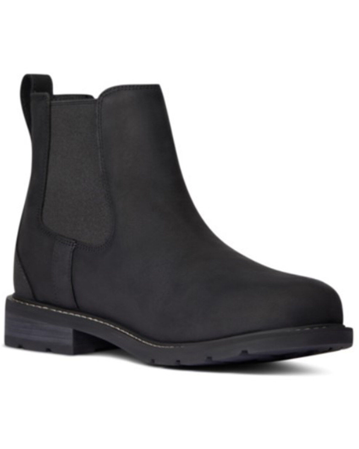 Image #1 - Ariat Men's Wexford Waterproof Chelsea Boots - Round Toe, Black, hi-res