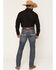 Image #3 - Rock & Roll Denim Men's Revolver Medium Wash Slim Straight Stretch Denim Jeans, Medium Wash, hi-res