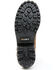 Image #7 - Hawx Men's 8" Waterproof Logger Boots - Steel Toe, Dark Brown, hi-res