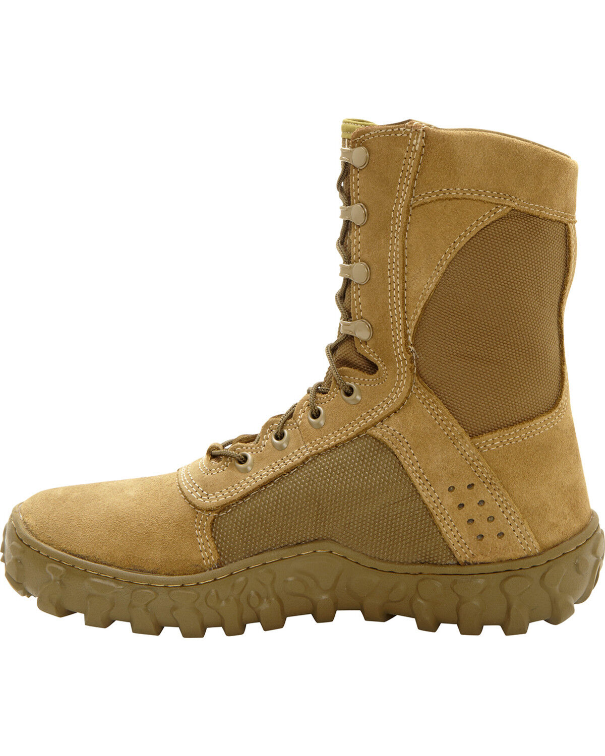 Image #3 - Rocky S2V Tactical Military Boots - Steel Toe, Brown, hi-res