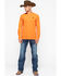 Image #7 - Wrangler Men's Riggs Crew Performance Long Sleeve T-Shirt, Bright Orange, hi-res