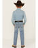 Image #3 - Cody James Little Boys' Cloverleaf Light Wash Slim Stretch Bootcut Jeans, Light Wash, hi-res