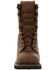 Image #4 - Georgia Boot Men's 9" AMP LT Logger Insulated Waterproof Work Boots - Composite Toe, Brown, hi-res