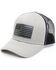 Image #1 - Cody James Men's American Flag Patch Ball Cap, Grey, hi-res