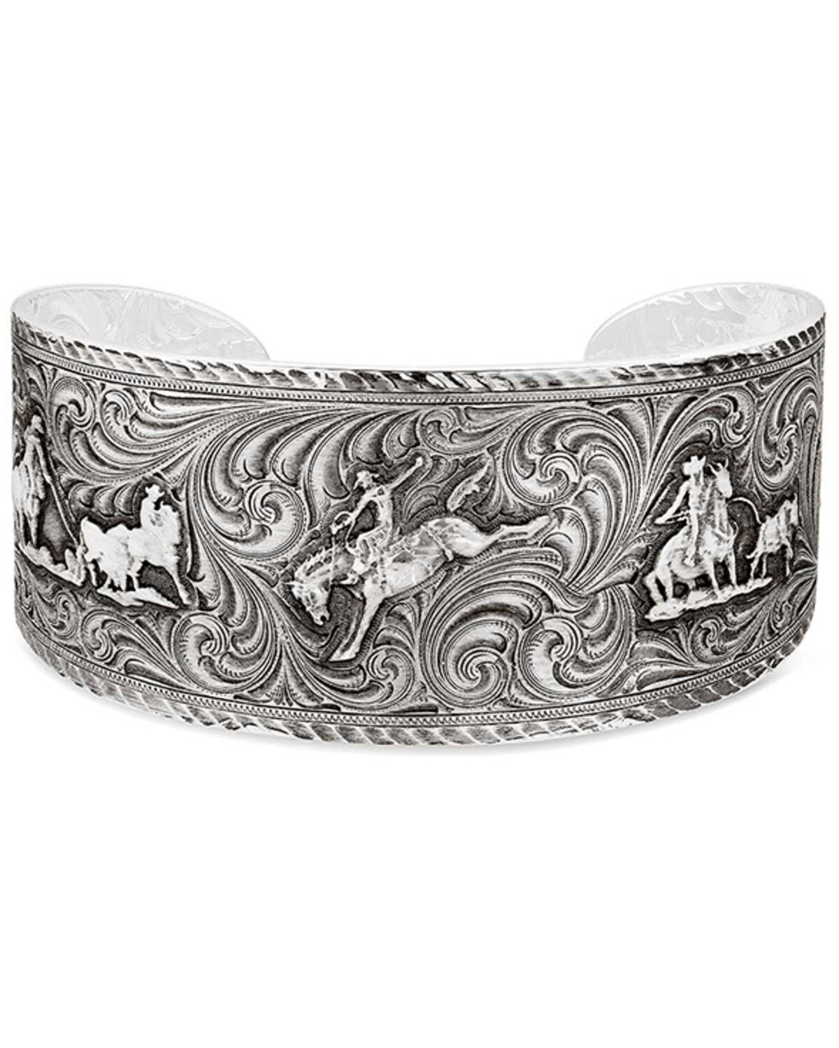 Montana Silversmiths Women's Picture Perfect Cuff Bracelet, Silver, hi-res